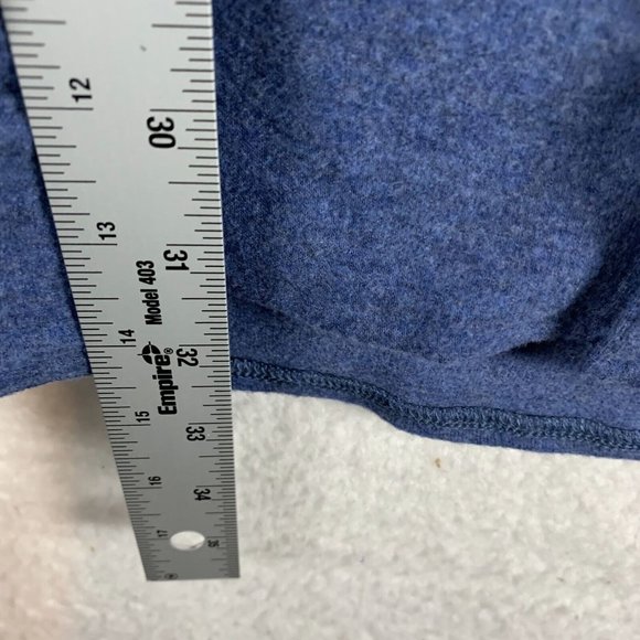 Alpine Design Shirt Mens XL Indigo Blue Heather Wanderful Knit Long Sleeve 7027 - Picture 5 of 8